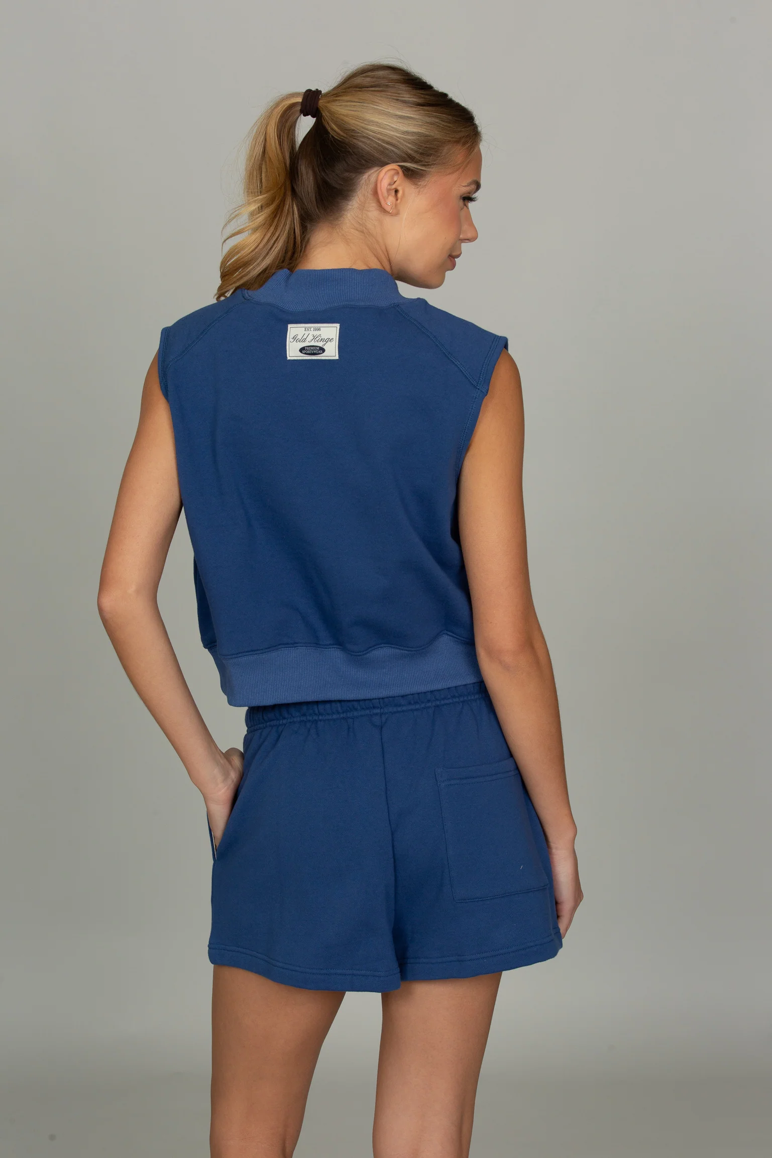 Azure Loose Sweat Short - Image 3