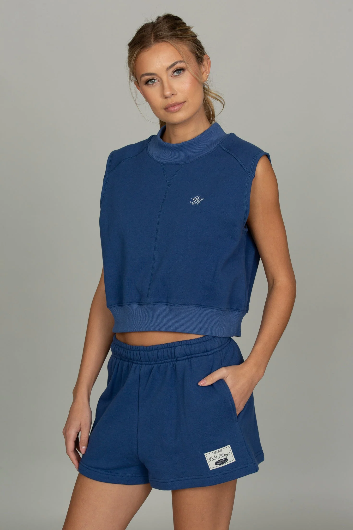 Azure Loose Sweat Short - Image 4