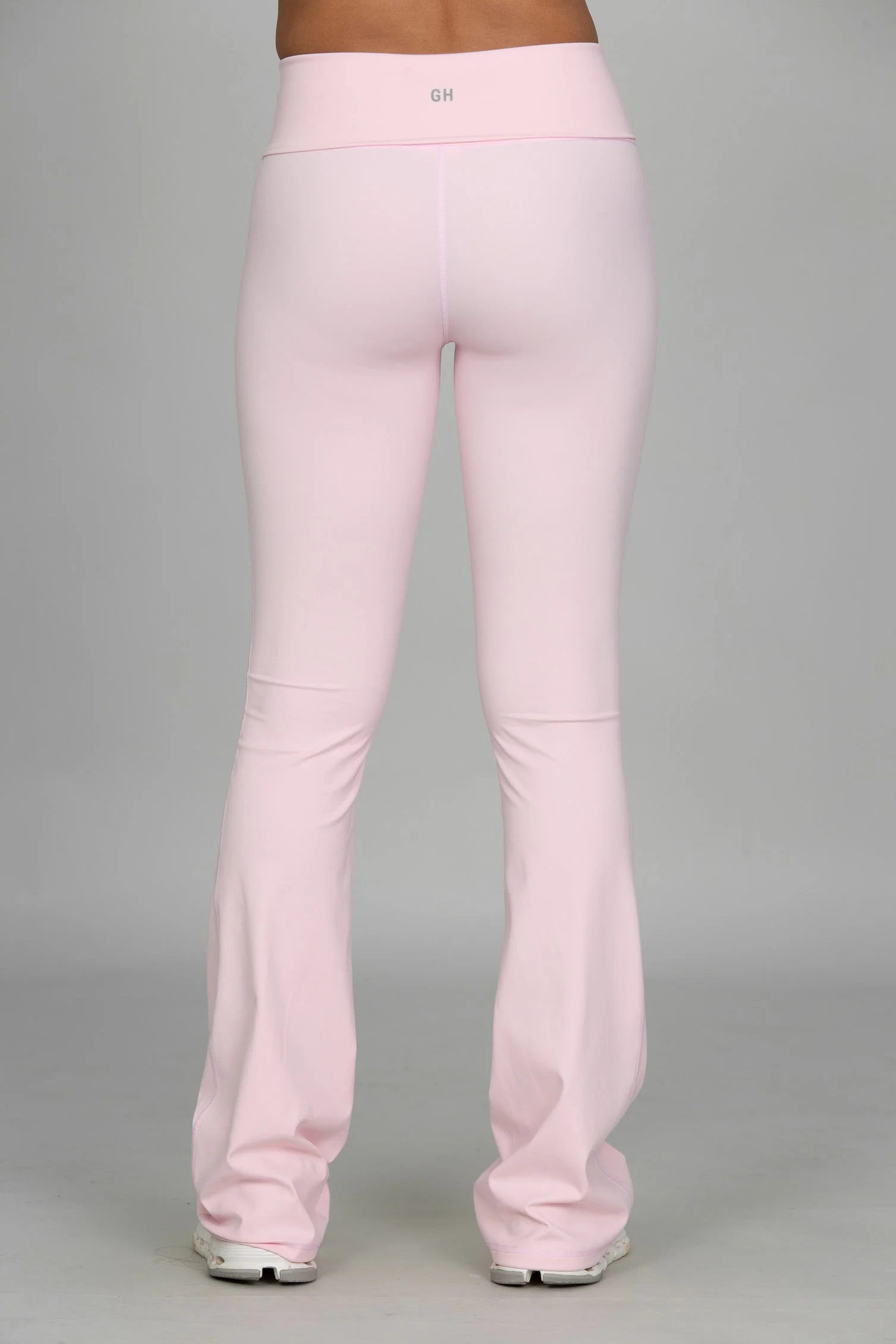 Ballet Pink Essential Foldover Flare Pant - Image 4