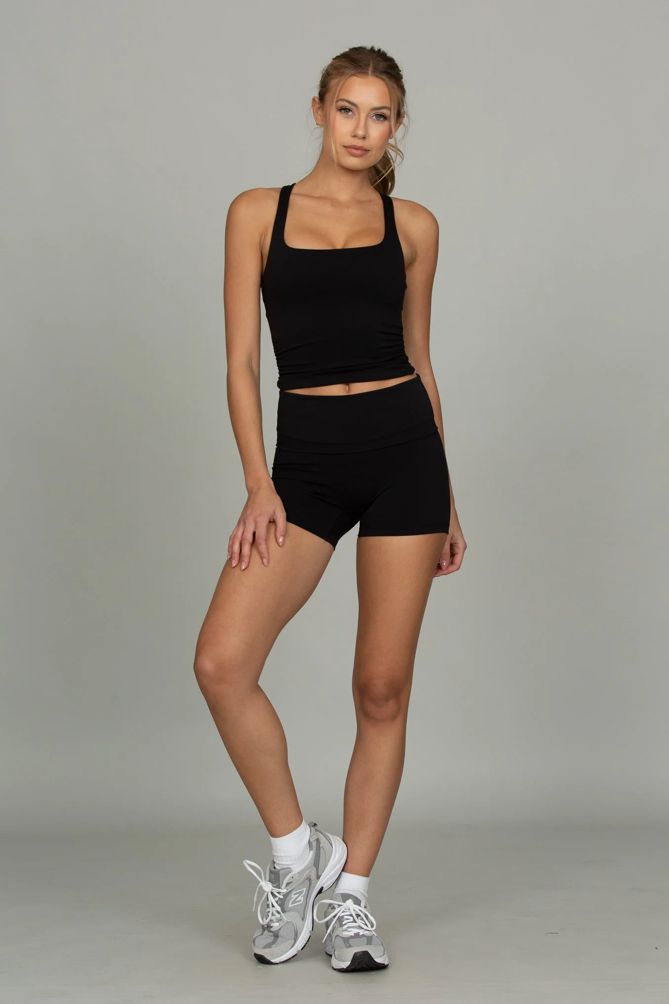 Black CoreSculpt Cutout Tank - Image 6