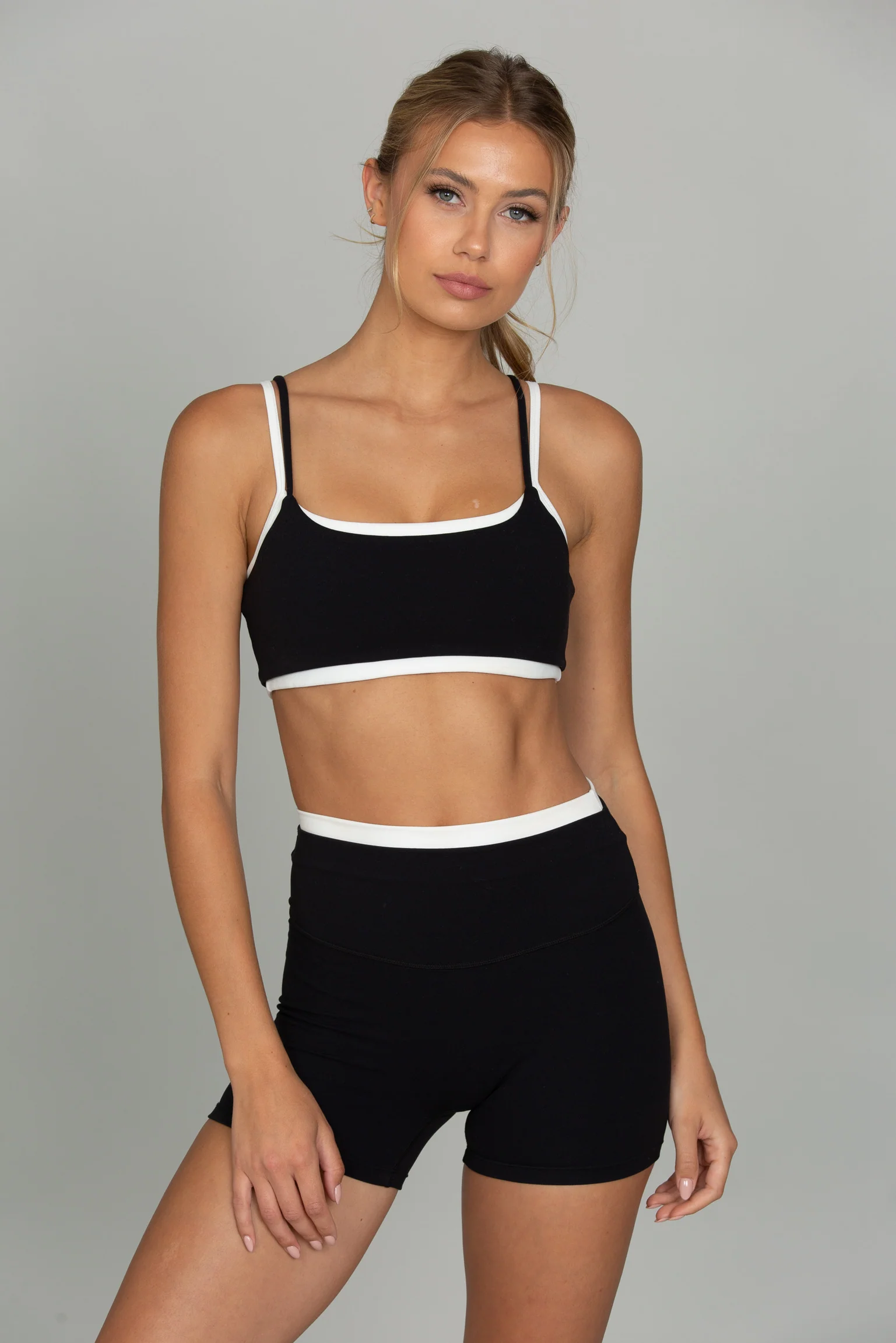 Black Double Layer StrydeForm Bra - Image 5