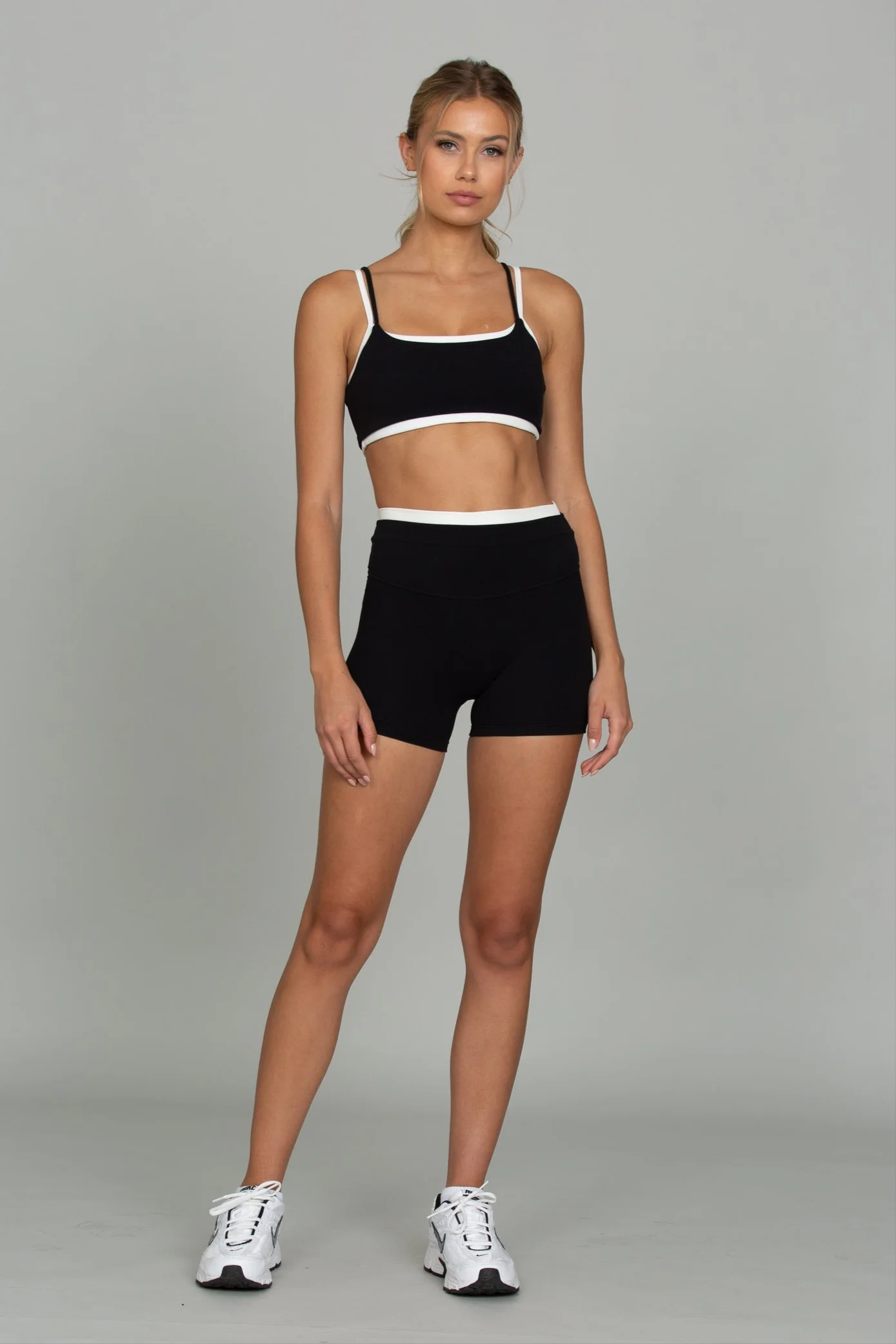 Black Double Layer StrydeForm Bra - Image 7