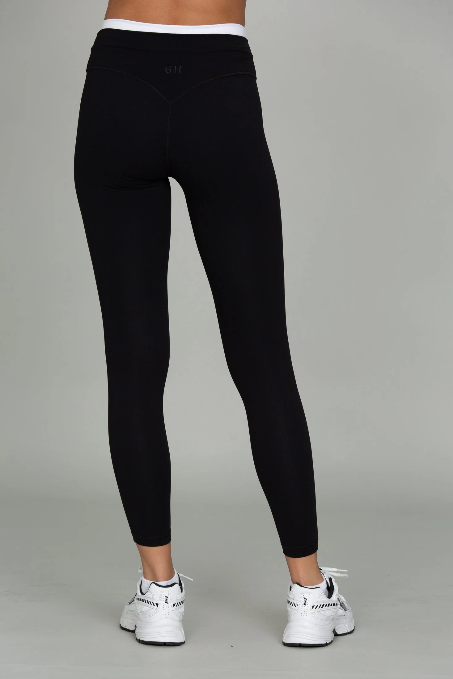 Black Double Waist StrydeForm Legging - Image 3