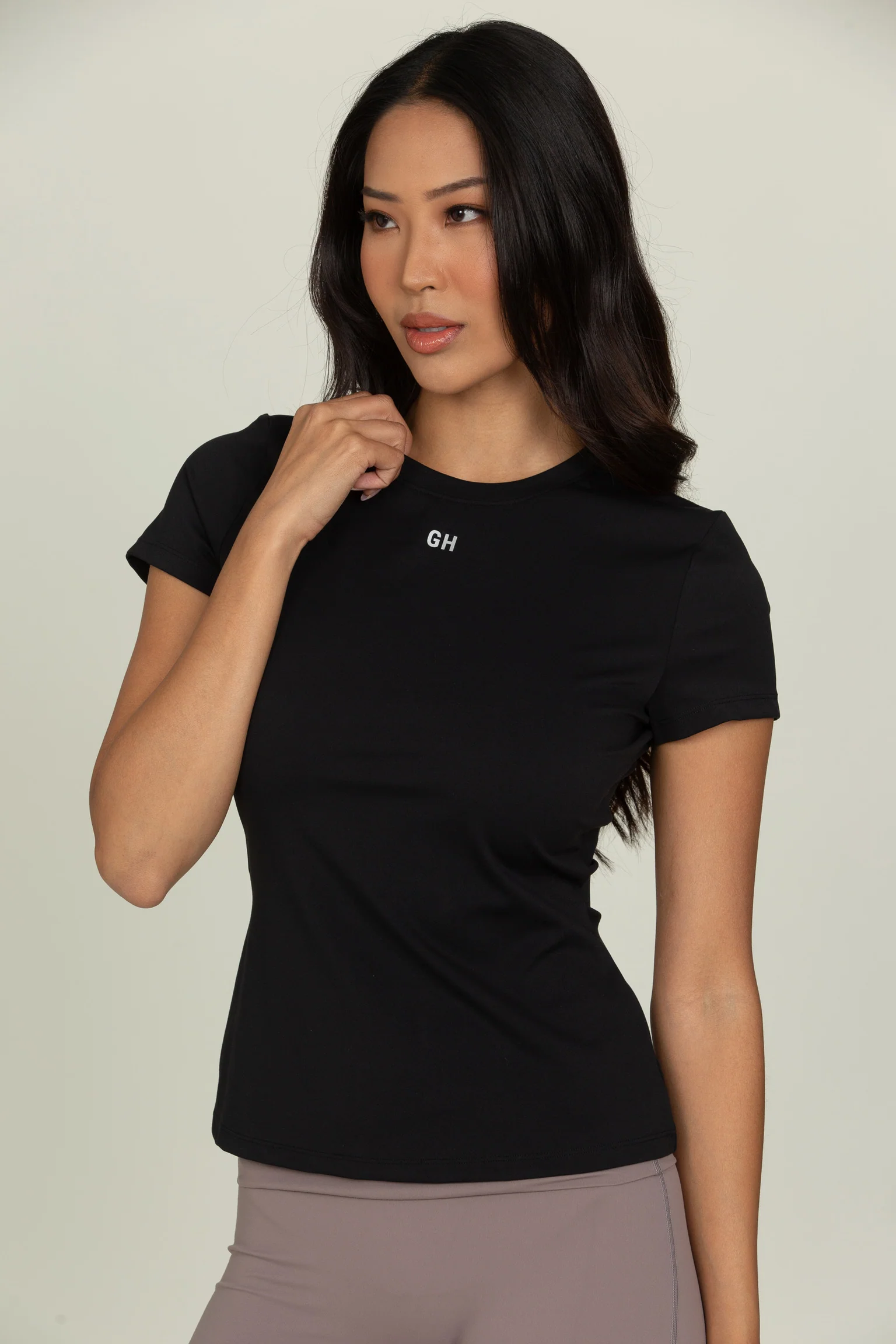 Black Essential Full Length Short Sleeve - Image 4