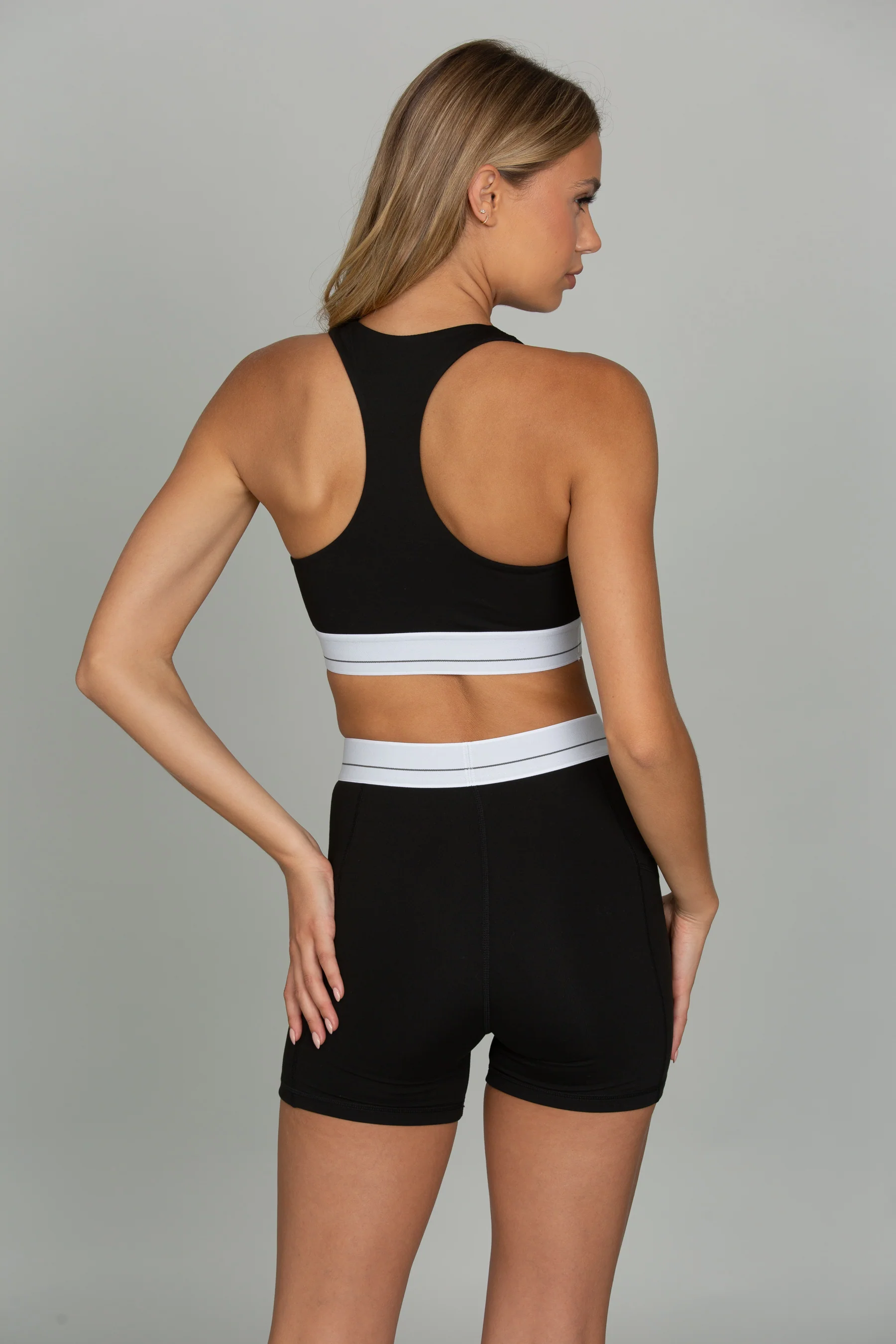 Black MotionCloud 4" Sport Spandex - Image 3
