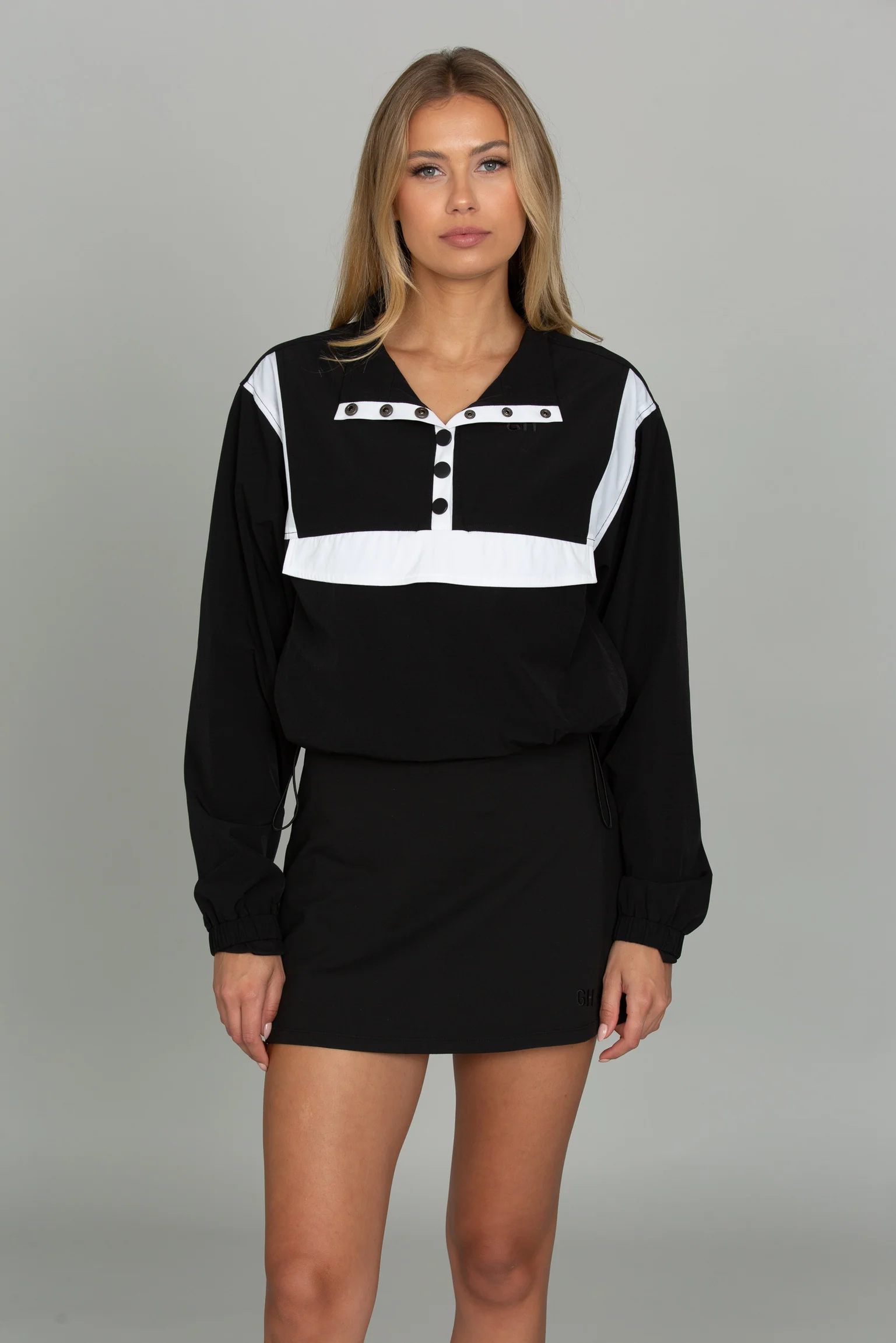 Black MotionCloud A-Line Skirt - Image 6
