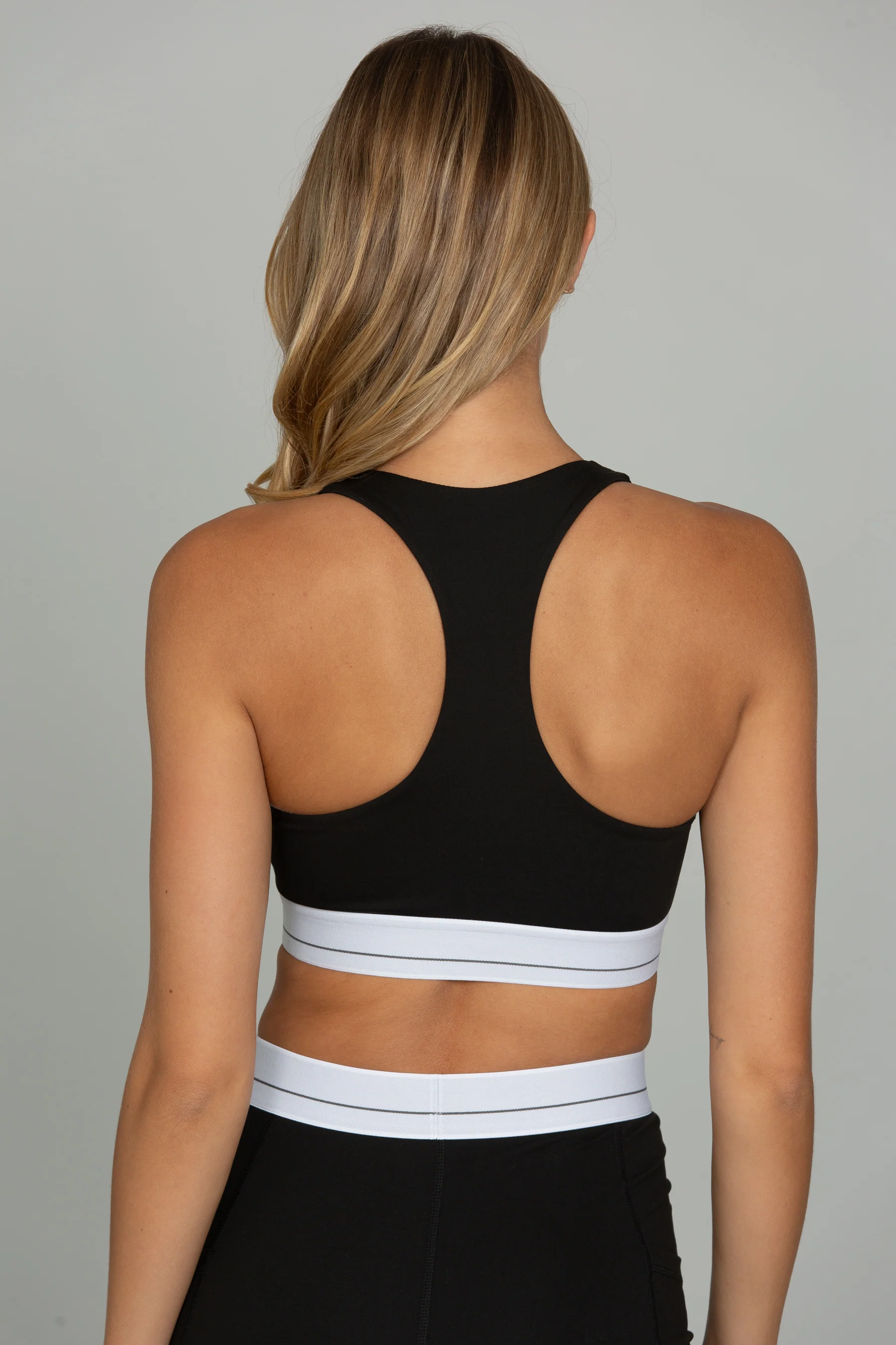 Black MotionCloud Sport Bra - Image 4
