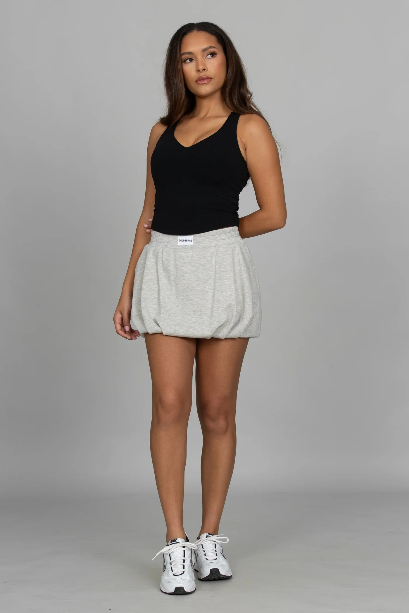 Black Open Back Sweetheart Tank - Image 6