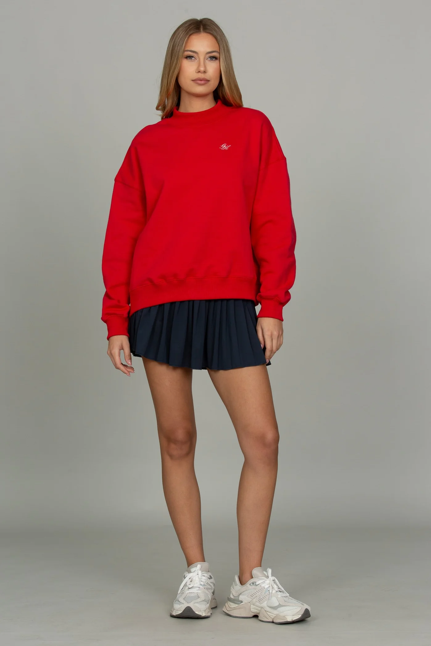 Bright Ruby Prep Mock Neck - Image 6