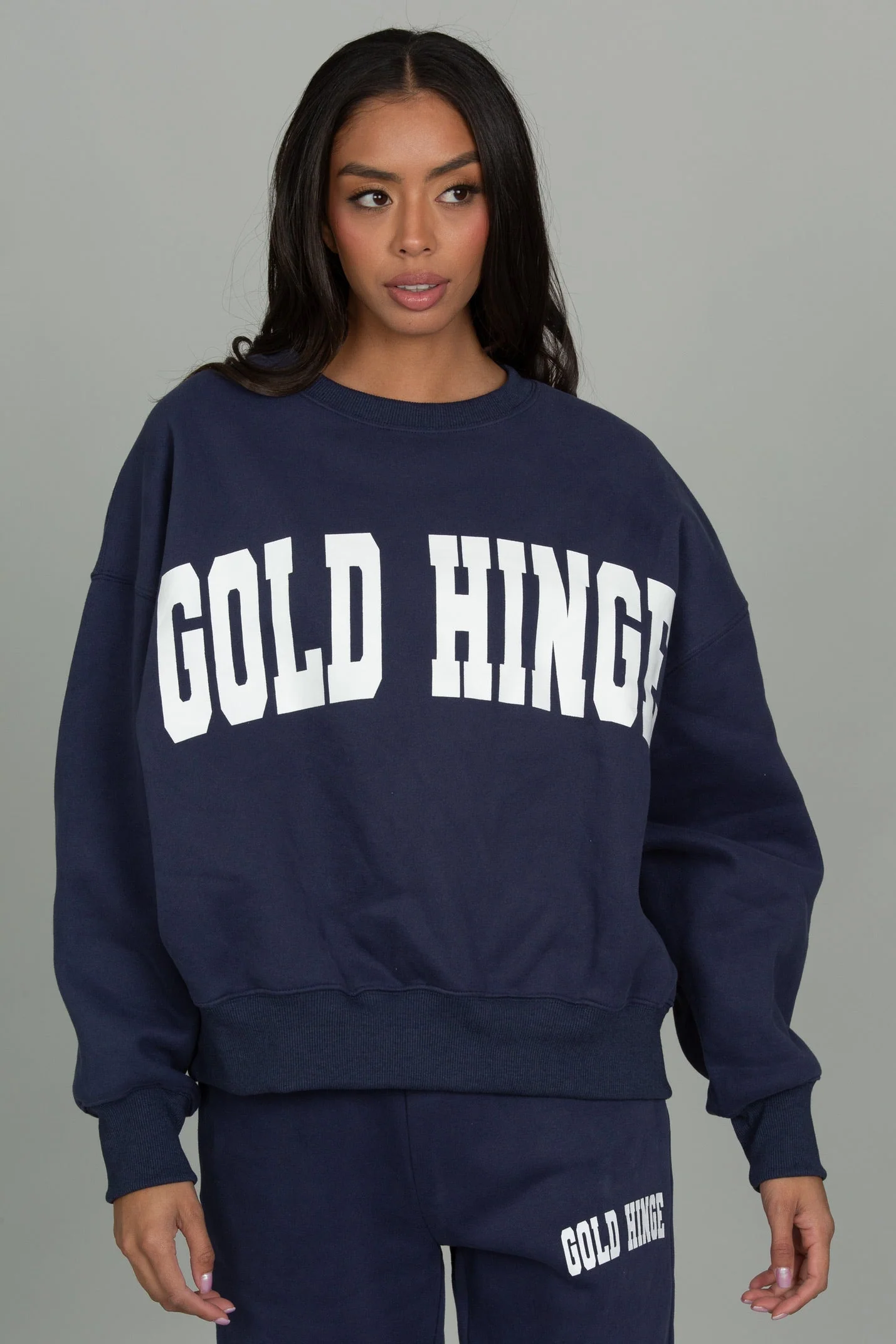 Dark Denim GH Wide Arm Sweatshirt - Image 4