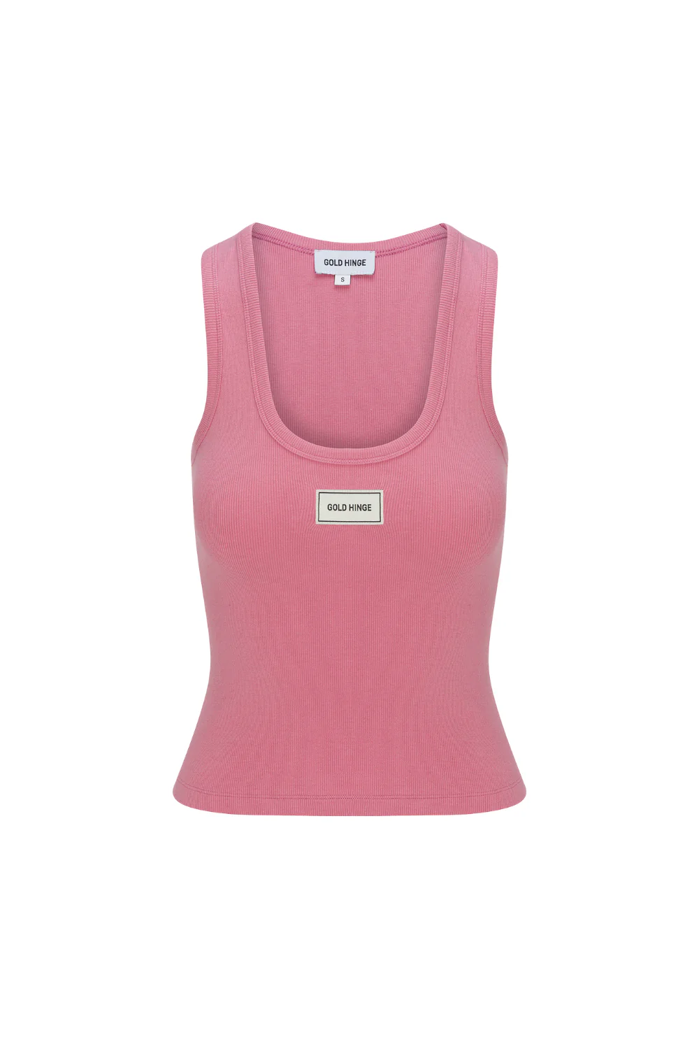Desert Rose Ribbed Cotton Tank - Image 2