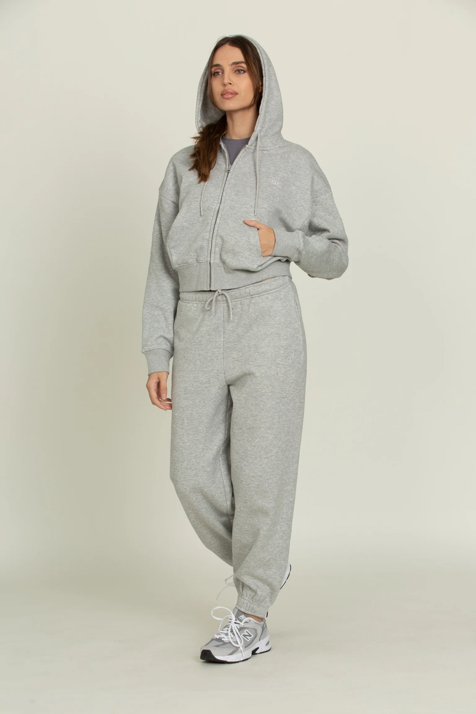 Heather Grey Everyday Full Zip - Image 6