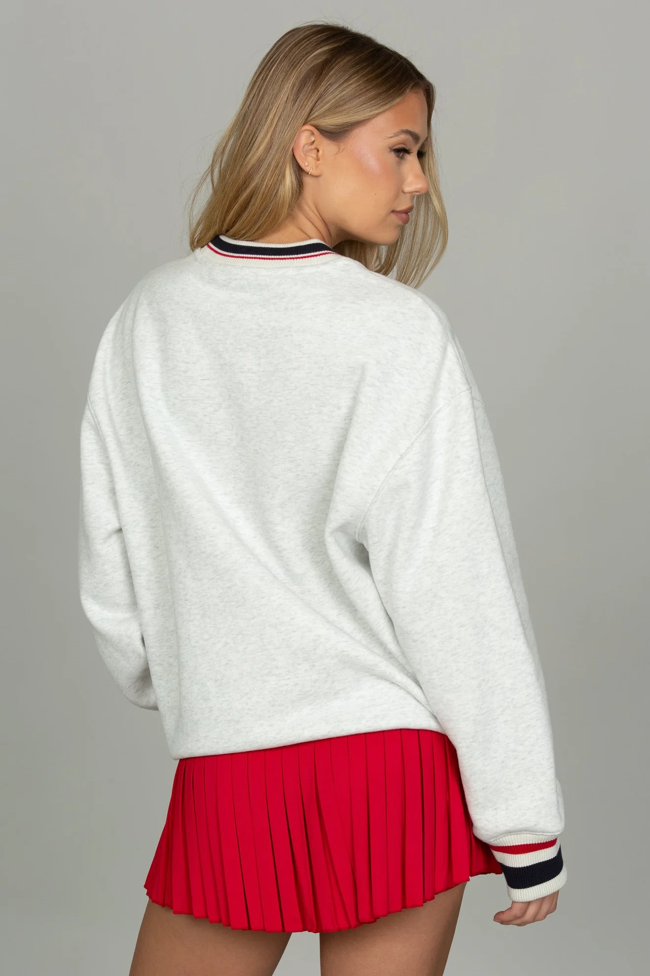 Heather Grey Heritage Crewneck - Image 3