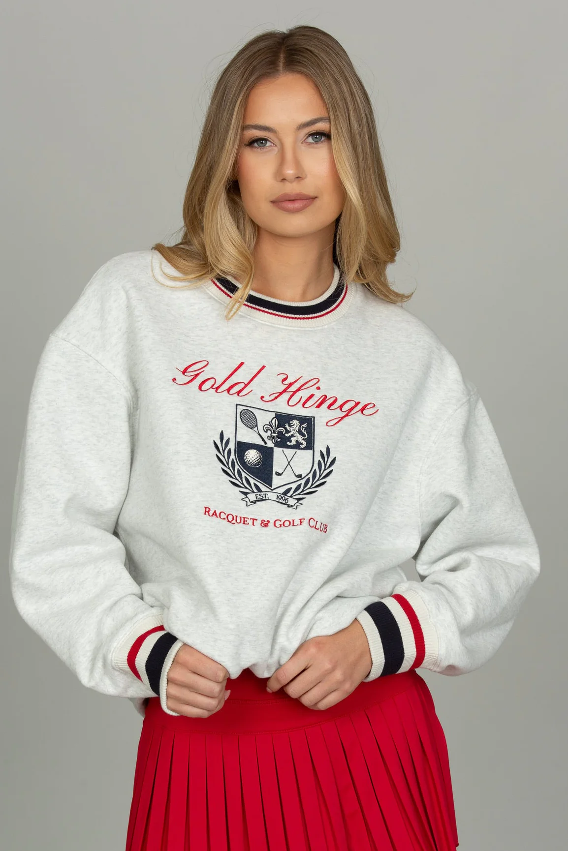 Heather Grey Heritage Crewneck - Image 5