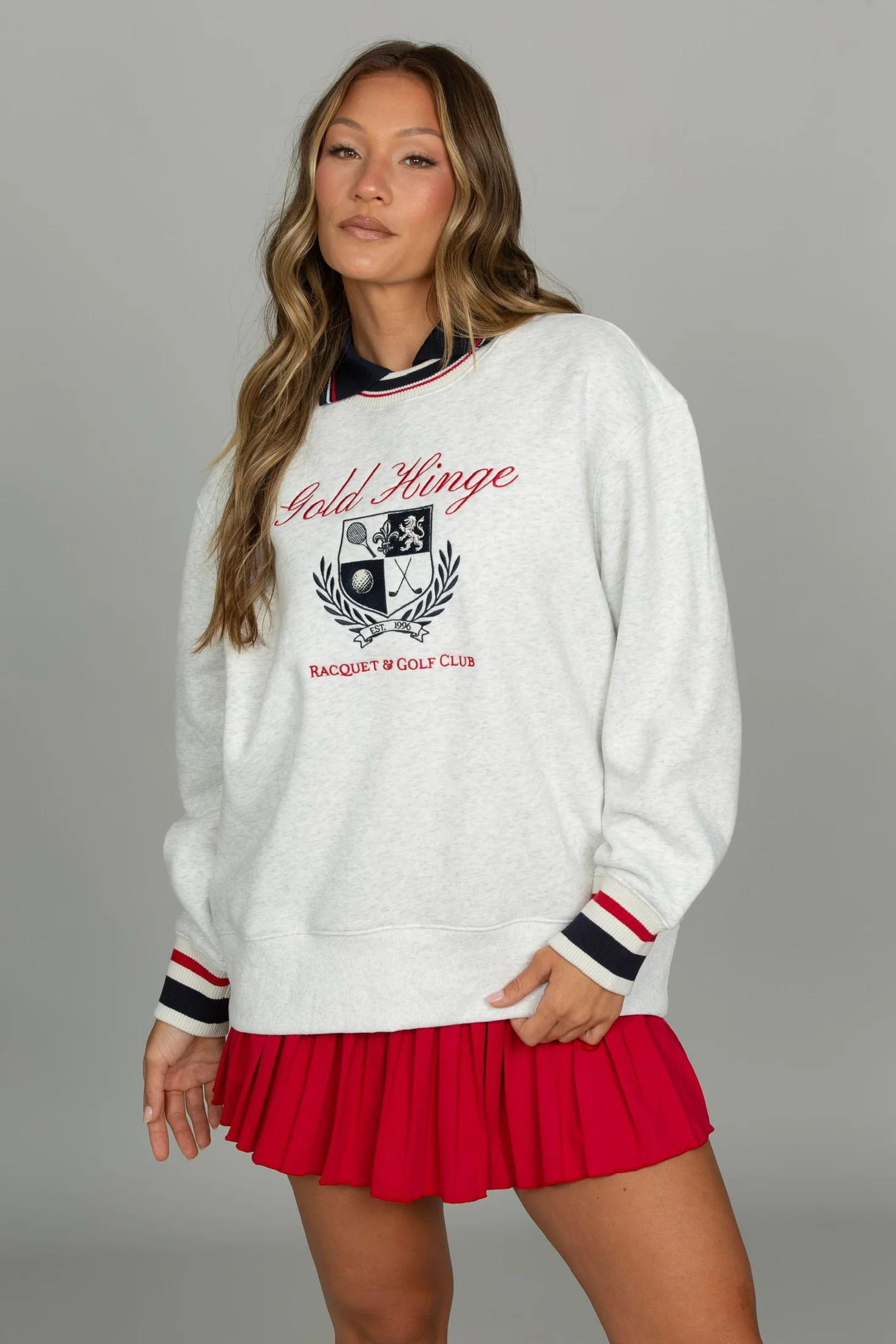 Heather Grey Heritage Crewneck - Image 7