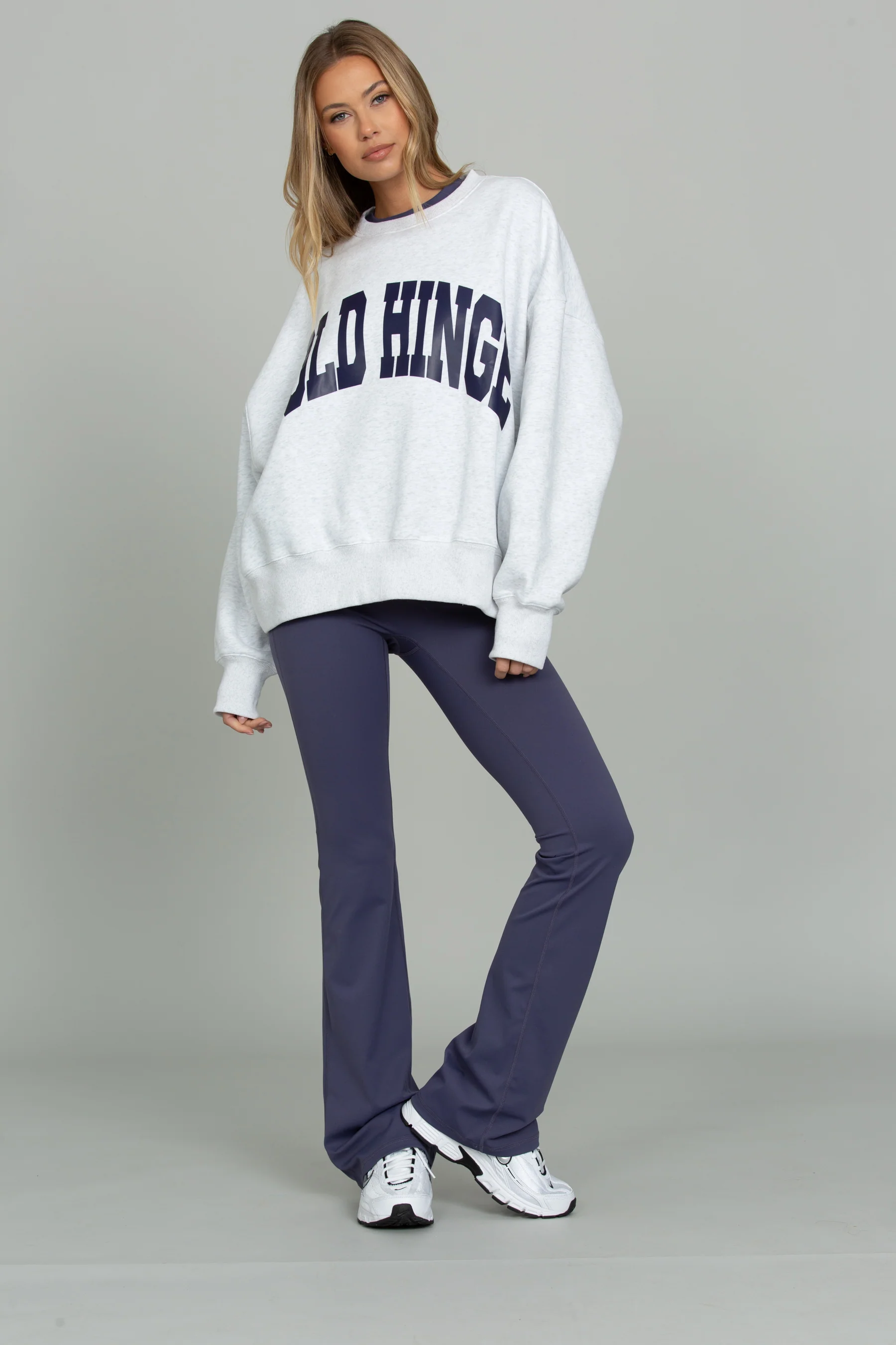 Heather Indigo GH Wide Arm Sweatshirt - Image 5