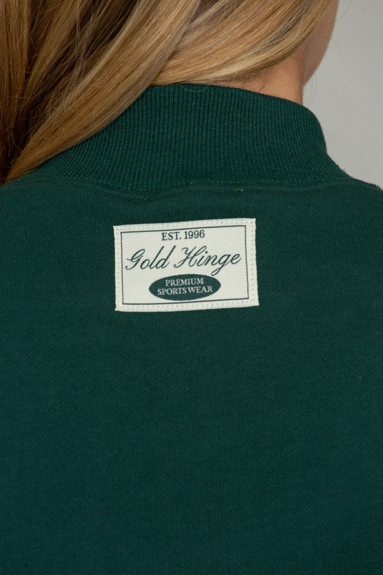 Hunter Green Mock Neck Sleeveless Top 2.0 - Image 8