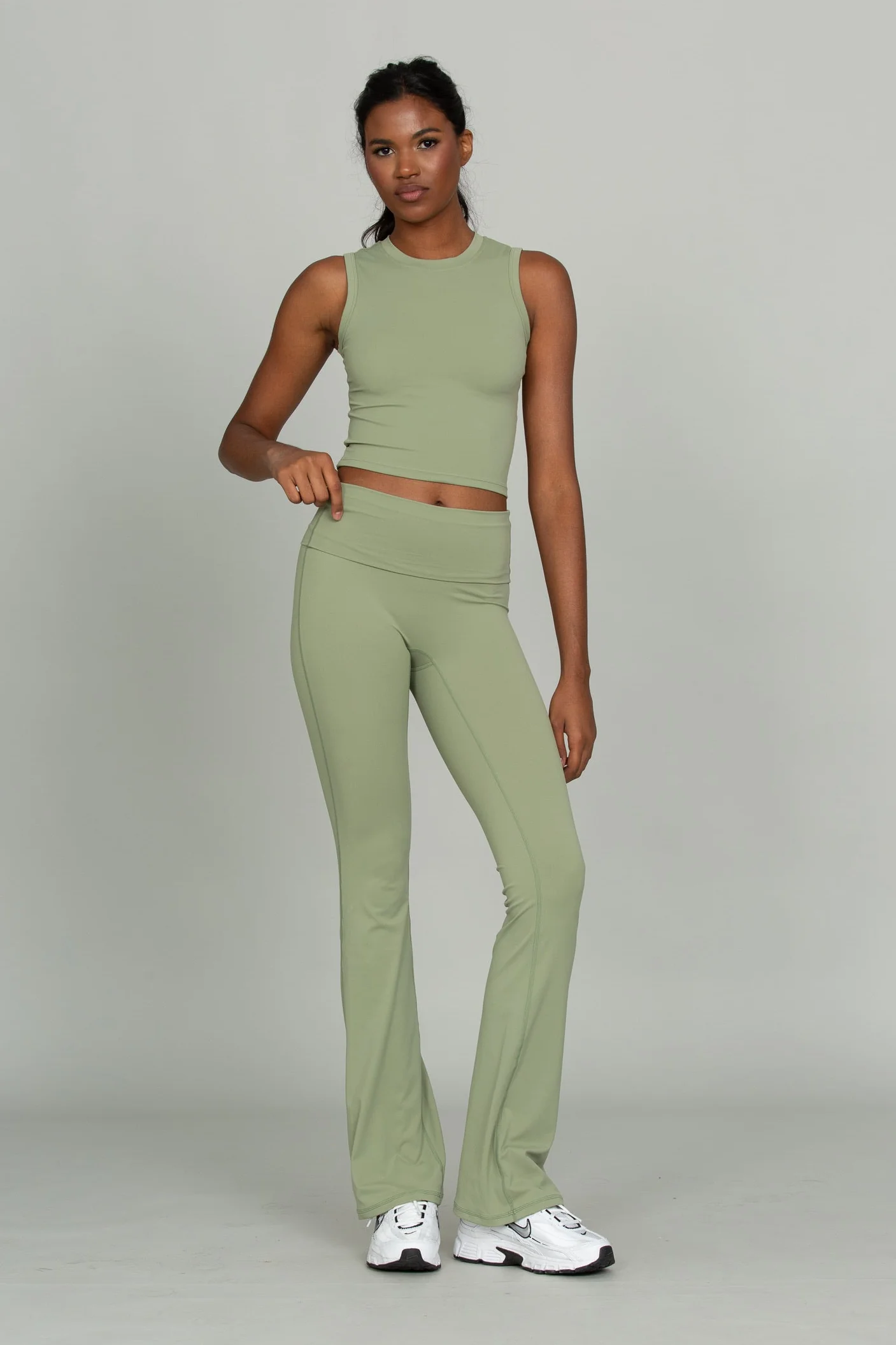 Matcha CoreSculpt Crop Tank - Image 6