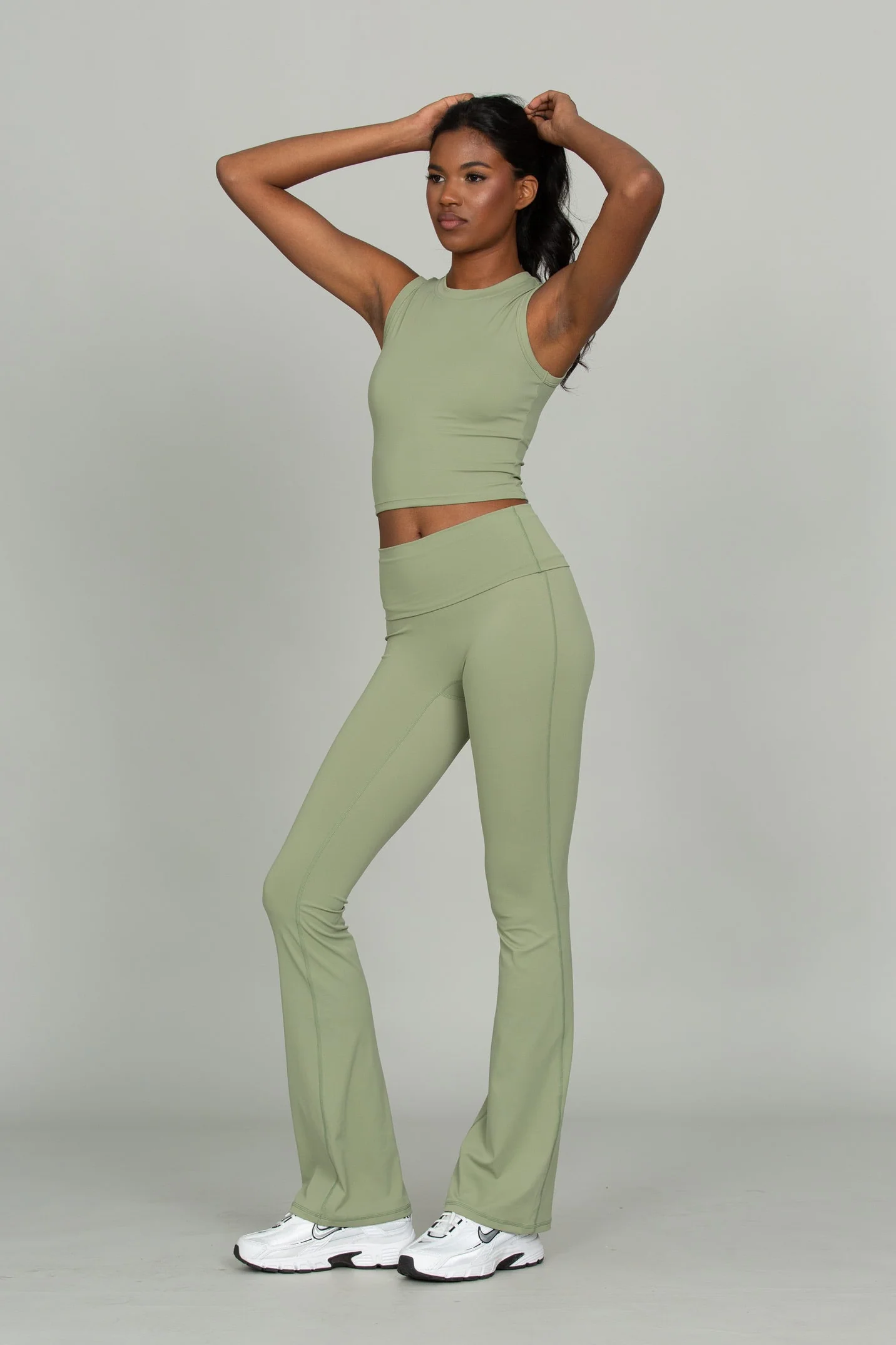 Matcha CoreSculpt Crop Tank - Image 7