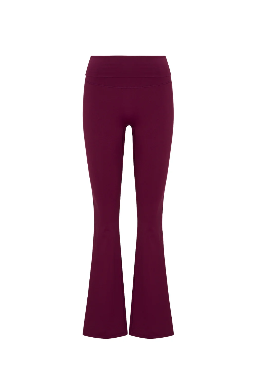 Merlot Essential Foldover Flare Pant - Image 2