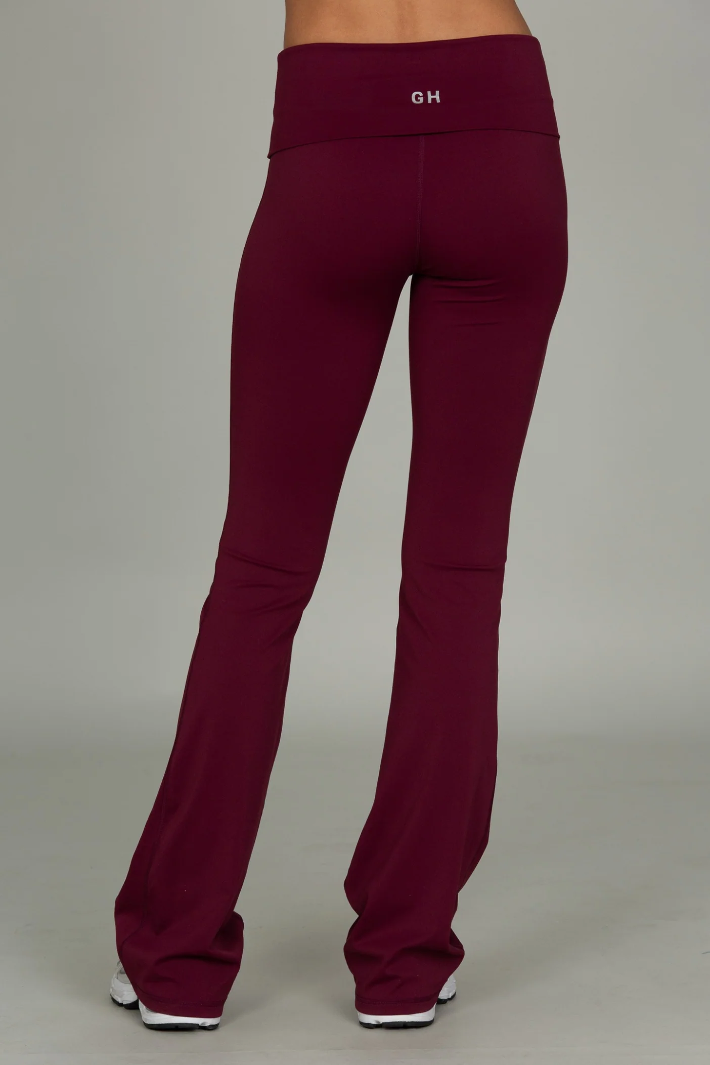 Merlot Essential Foldover Flare Pant - Image 3