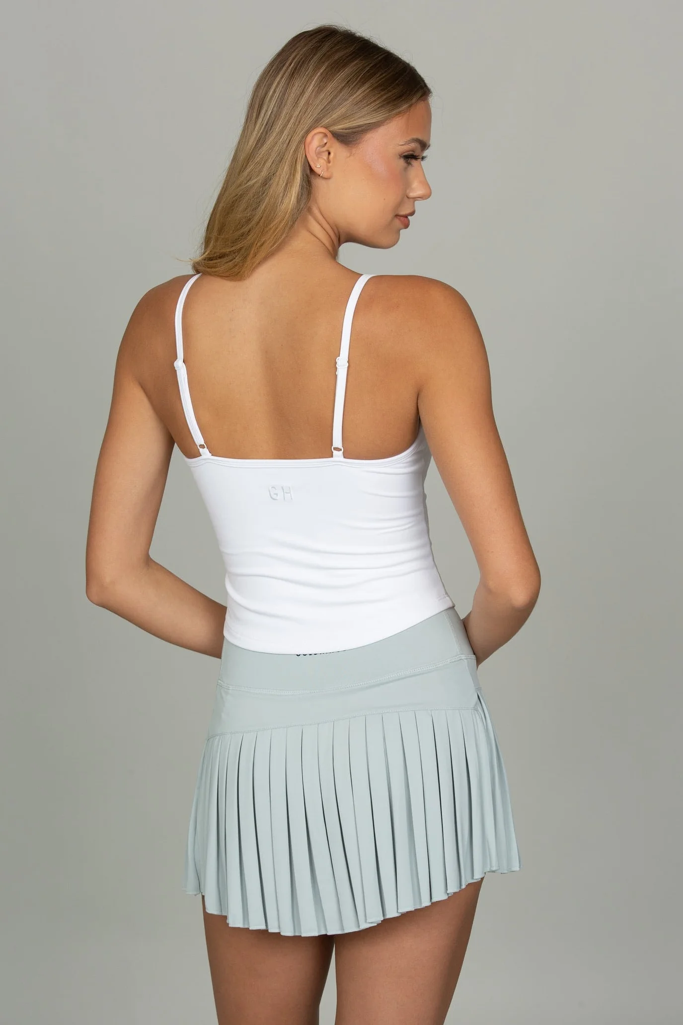 Mist Pleated Tennis Skirt - Image 3