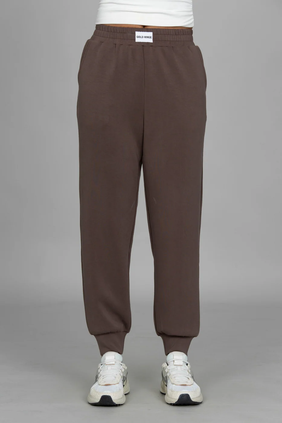 Mocha LuxeSoft Lounge Jogger
