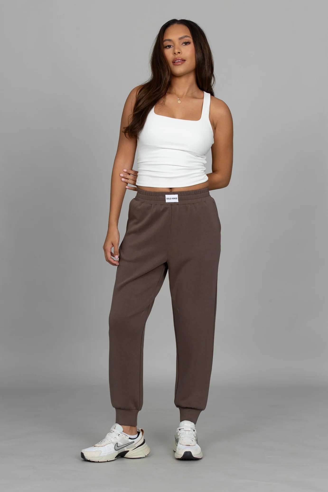 Mocha LuxeSoft Lounge Jogger - Image 7