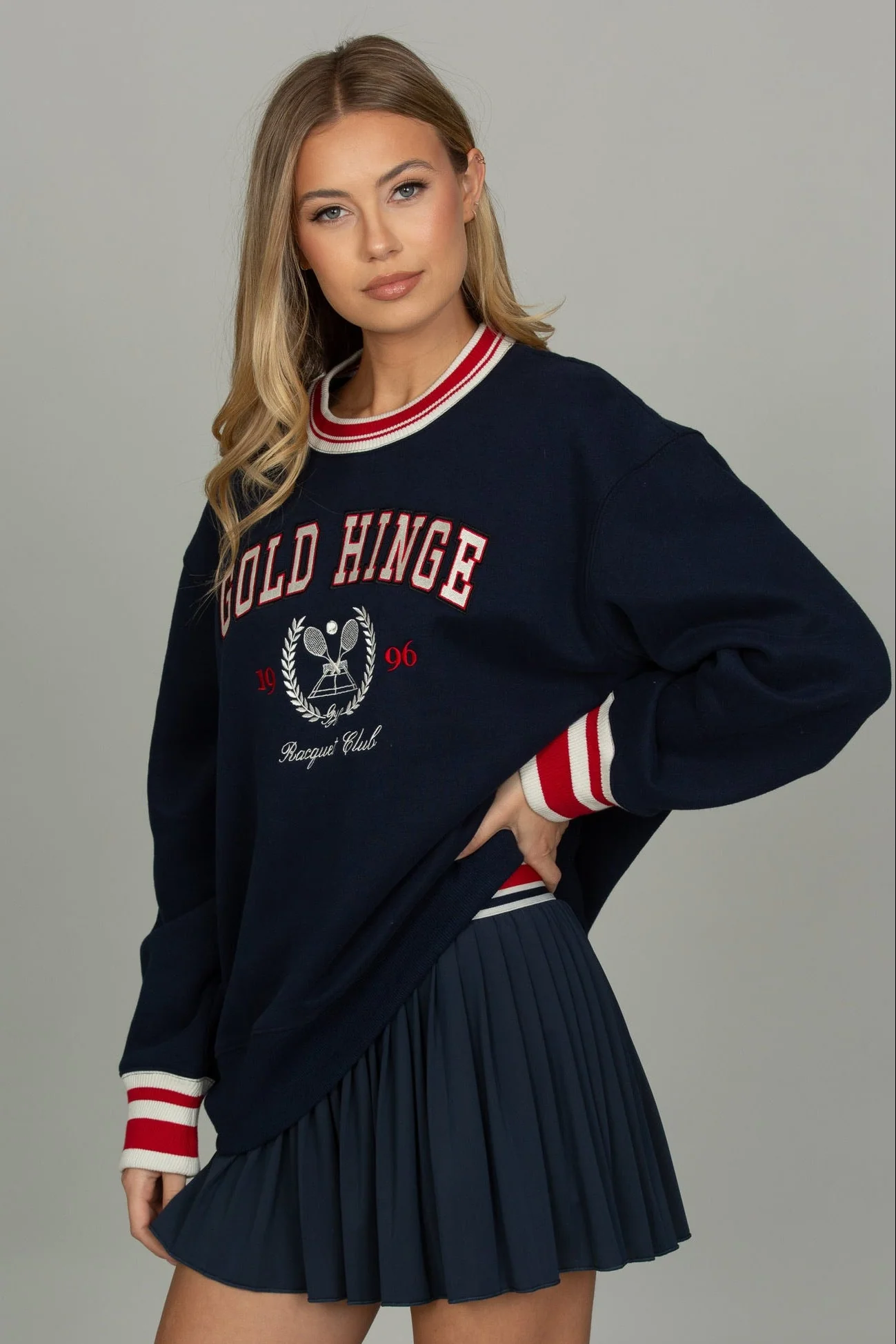 Navy Heritage Crewneck - Image 5