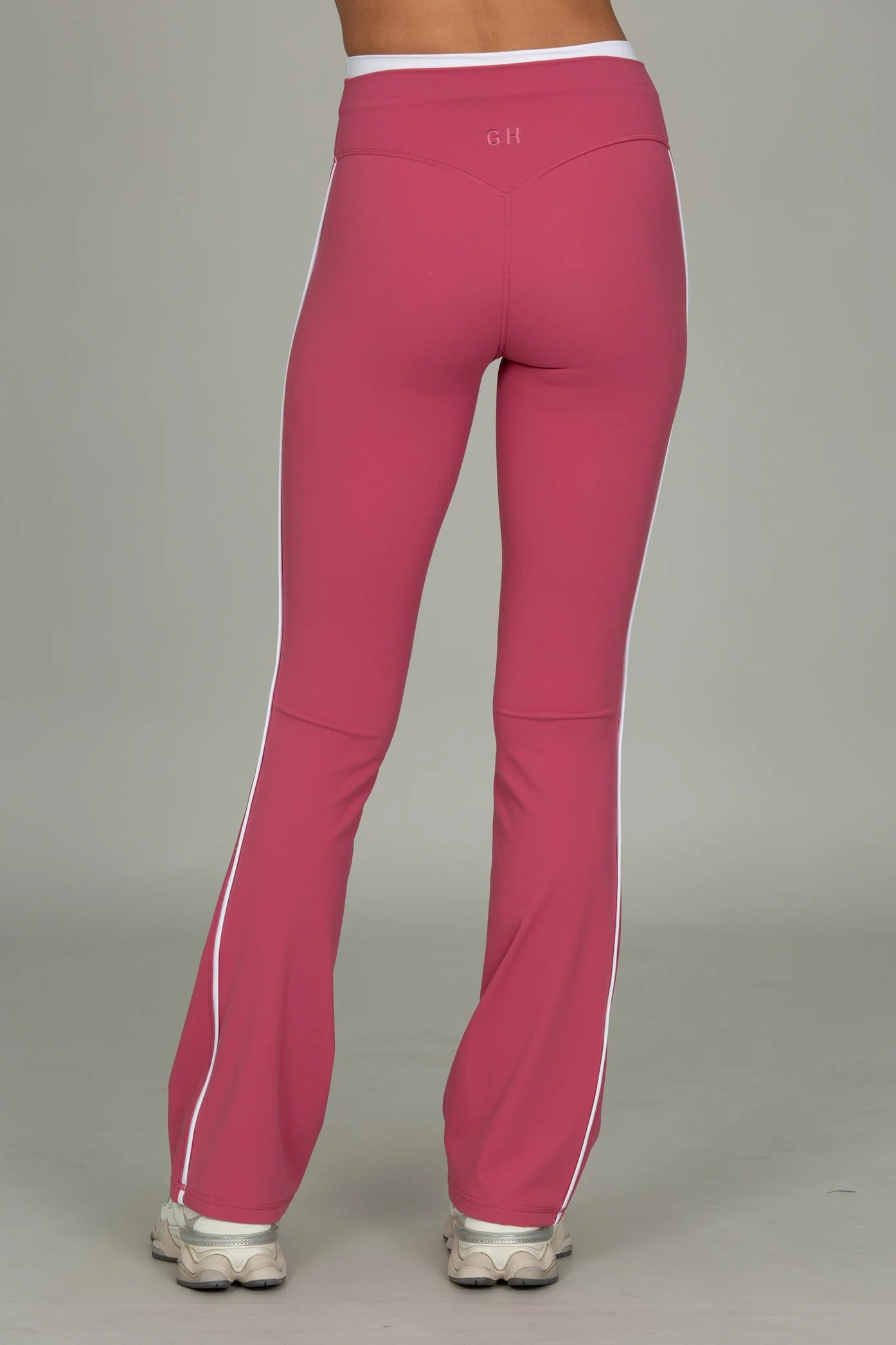 Raspberry Double Waist StrydeForm Flare Pant - Image 4