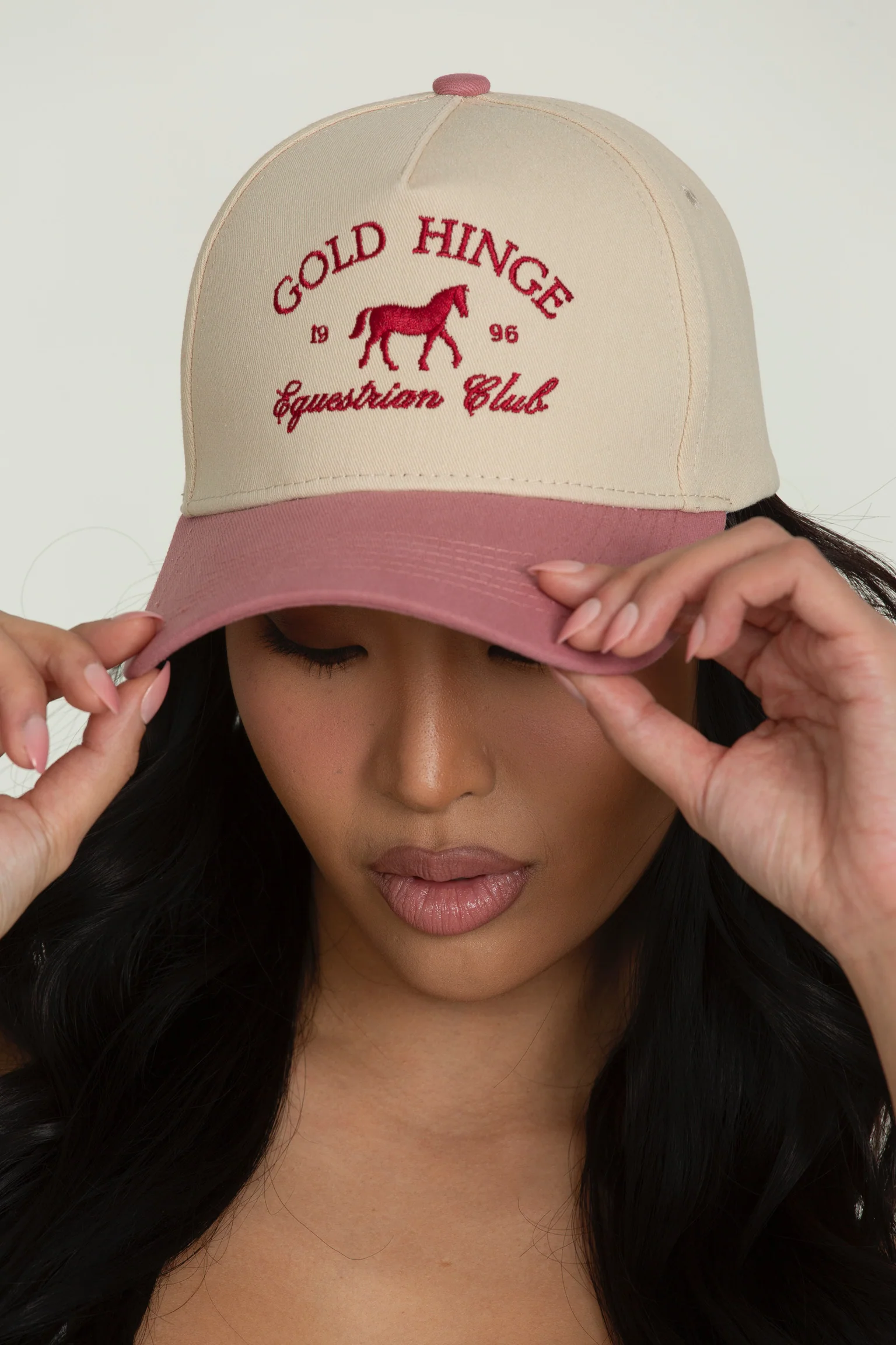 Rose Equestrian Club Hat - Image 2