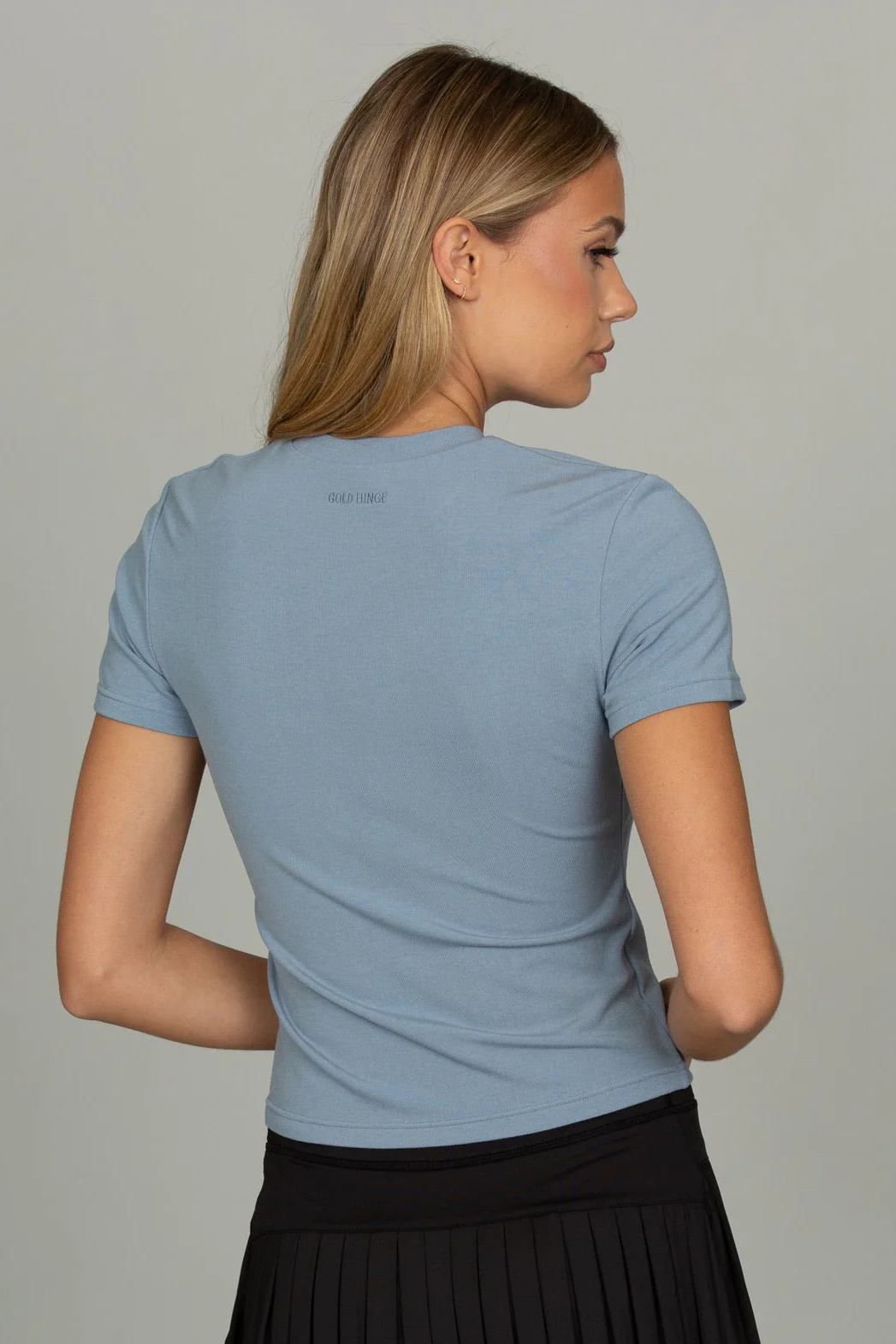 Slate Blue Everyday Tee - Image 3