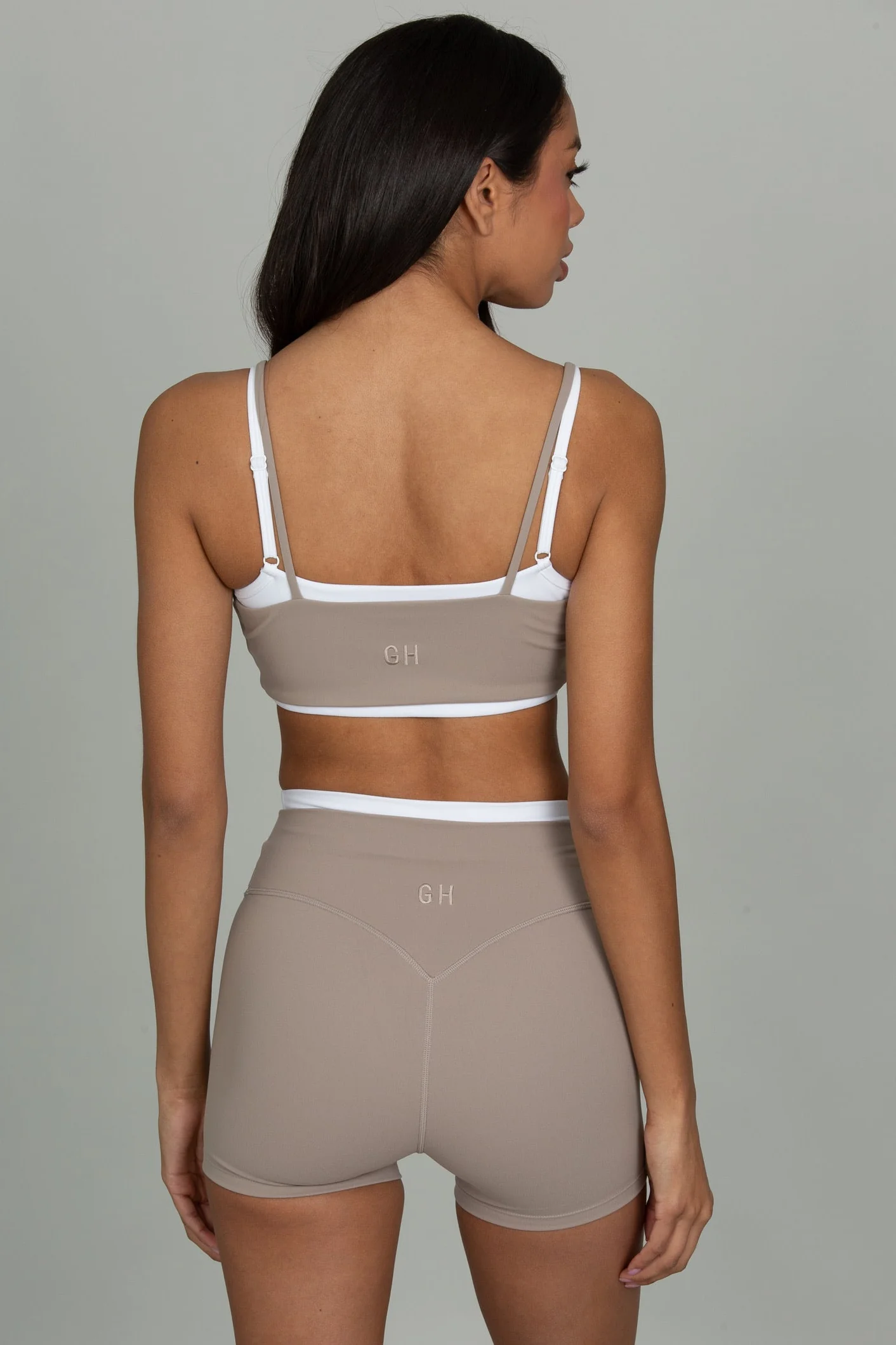 Taupe Double Layer StrydeForm Bra - Image 4