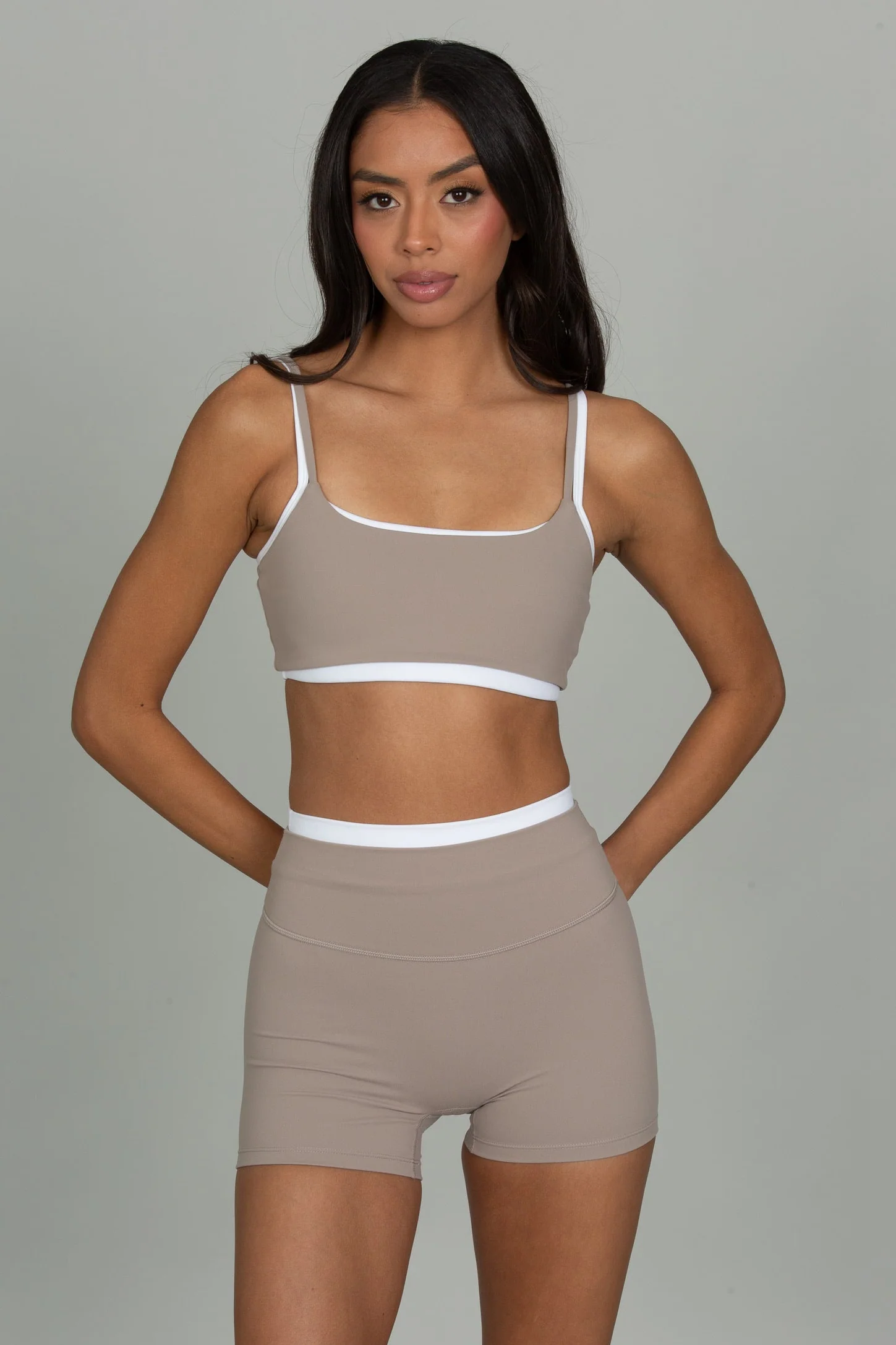 Taupe Double Layer StrydeForm Bra - Image 5
