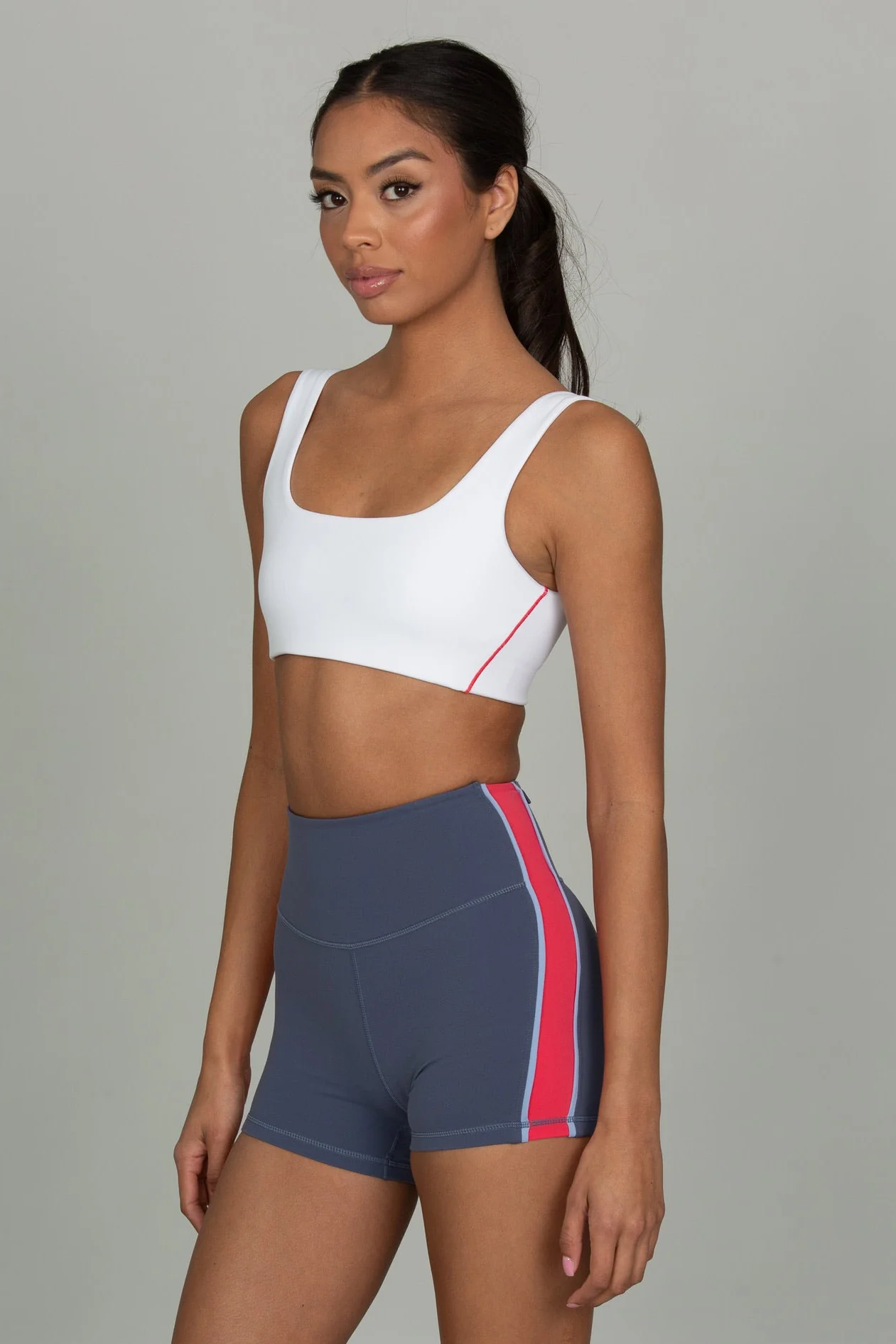 White Lightly Lined Scoop Neck Bra - Image 3