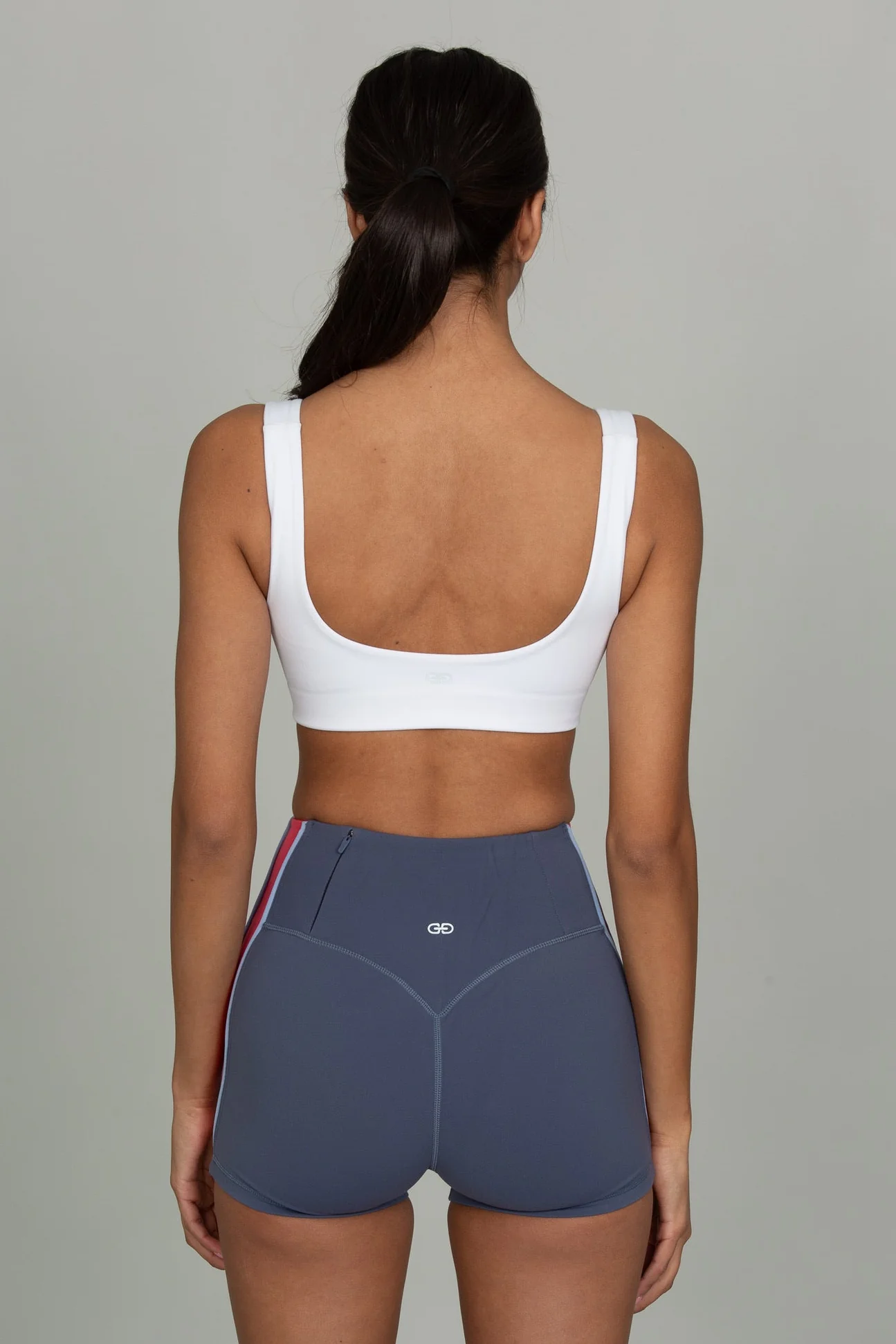 White Lightly Lined Scoop Neck Bra - Image 5